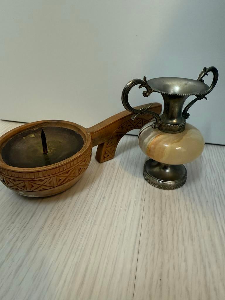 Vintage Kandelaars, Ophalen of Verzenden, Overige materialen