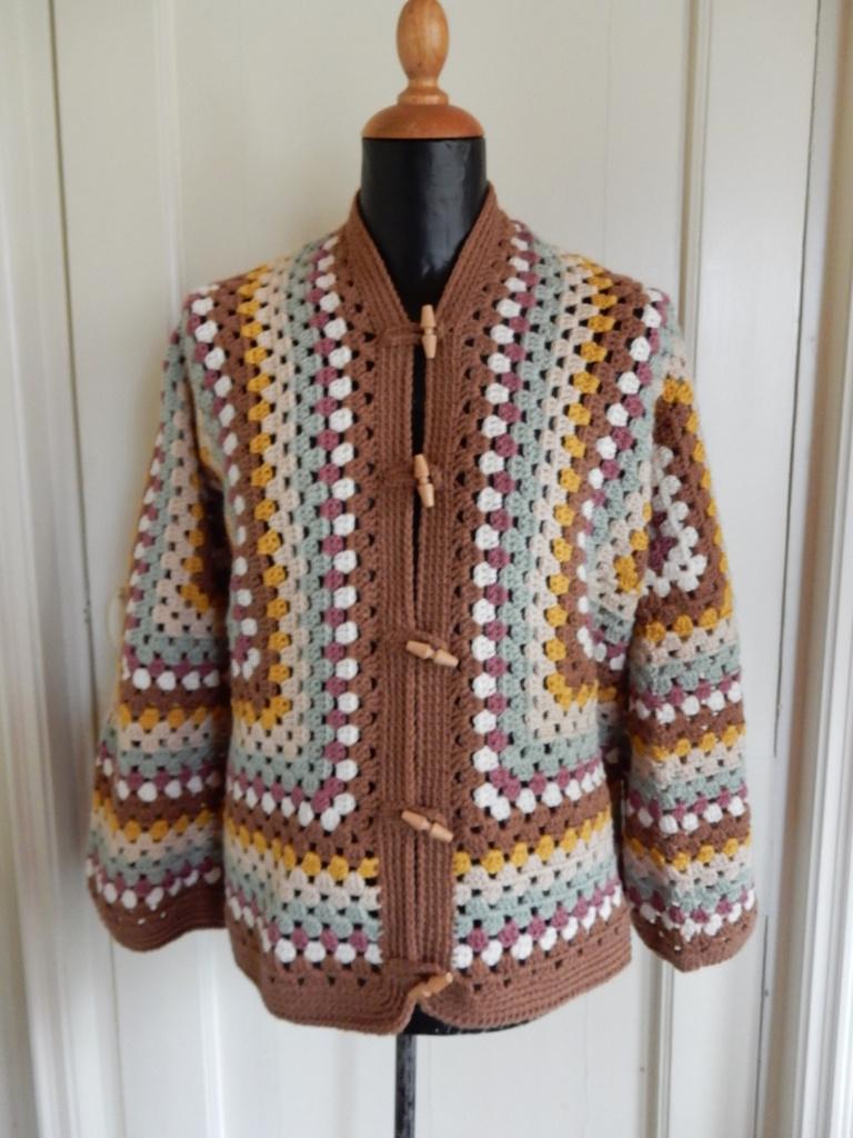 Hexagon vest - Granny Square stijl, Handgemaakt, Ophalen of Verzenden, Nieuw, Overige kleuren