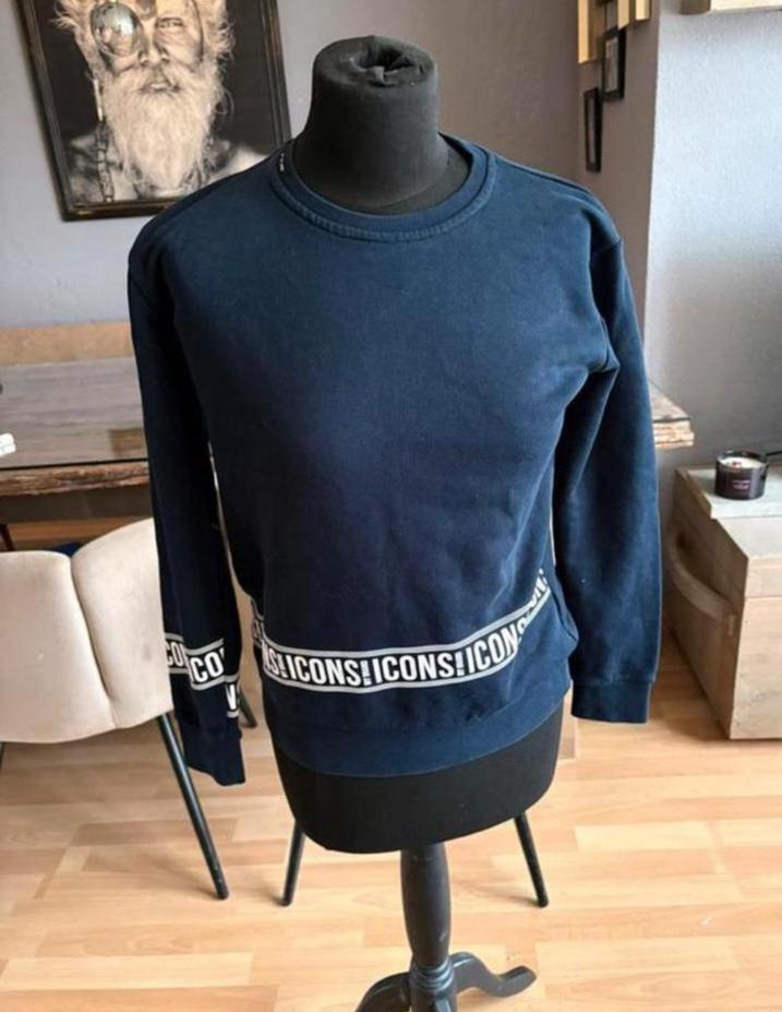 My Brand mooie donkerblauwe trui mt 164 ZGAN, Kinderen en Baby's, Ophalen of Verzenden, Zo goed als nieuw, Jongen, Trui of Vest