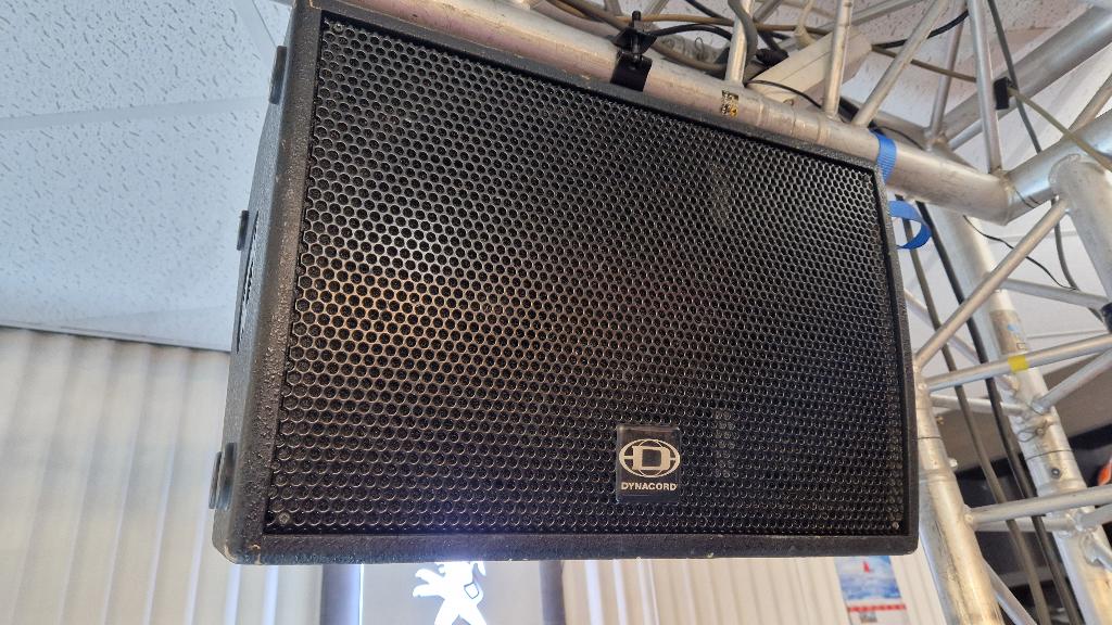 Dynacord M12, Audio, Tv en Foto, Luidsprekers, Gebruikt, 120 watt of meer, Front, Rear of Stereo speakers, Ophalen