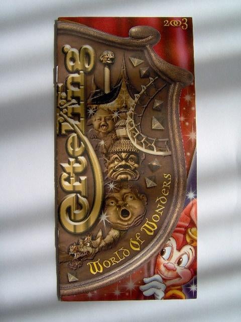 Efteling - Folder -20, Ophalen of Verzenden, Zo goed als nieuw, Overige typen