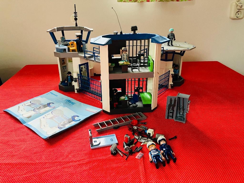 Playmobil politie gevangenis, Ophalen of Verzenden, Gebruikt