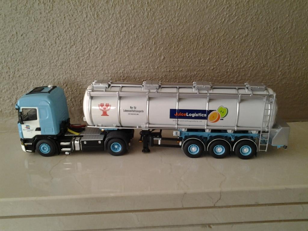 Modelvrachtwagen H&S transport Juice Logistics Bulkwagen, Ophalen of Verzenden, Nieuw, Bus of Vrachtwagen, Wsi