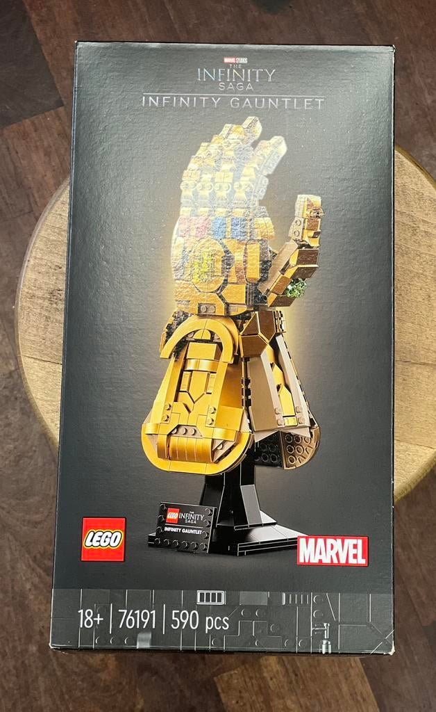 Lego 76191 infinity gauntlet NIEUW (ongeopend), Ophalen of Verzenden, Nieuw, Complete set, Lego