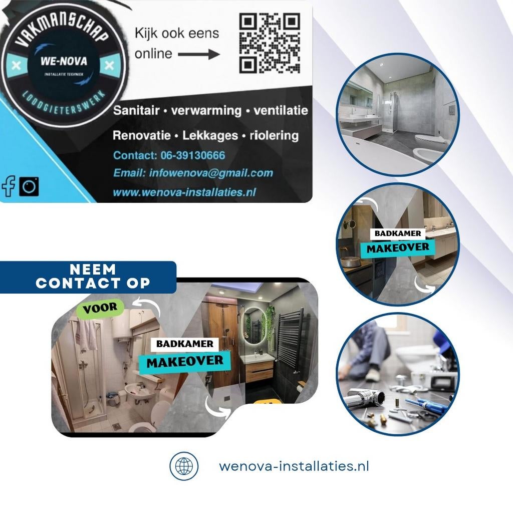 LOODGIETER -VERWARMING , SANITAIR, WATER ,GAS