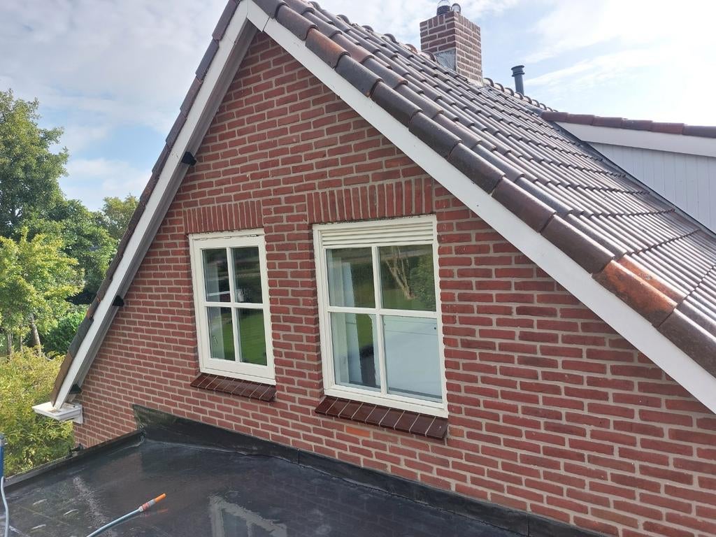 Gevelrenovatie Metselwerk Voegwerk Drenthe Overijssel, Steen of Klei, Zwart, Ophalen of Verzenden, 15 m² of meer