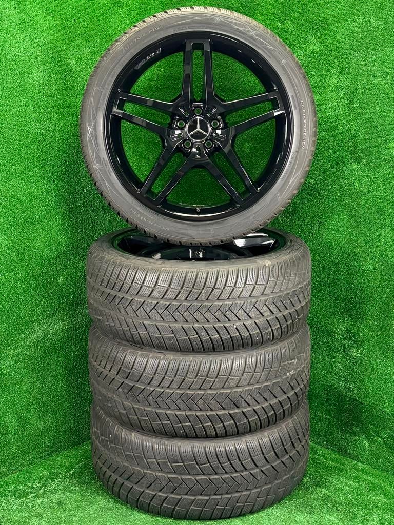 Originele 21 inch Mercedes AMG velgen banden GLE ML W166, Gebruikt, 265 mm, Banden en Velgen, Germany