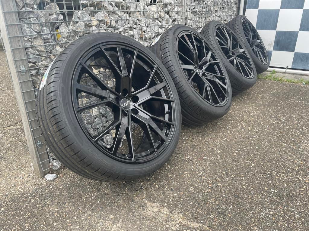 22 inch AUDI Q7 SQ7 velgen 5x112 + hankook Q5 SQ5, Gebruikt, 285 mm, Banden en Velgen, Overige maten