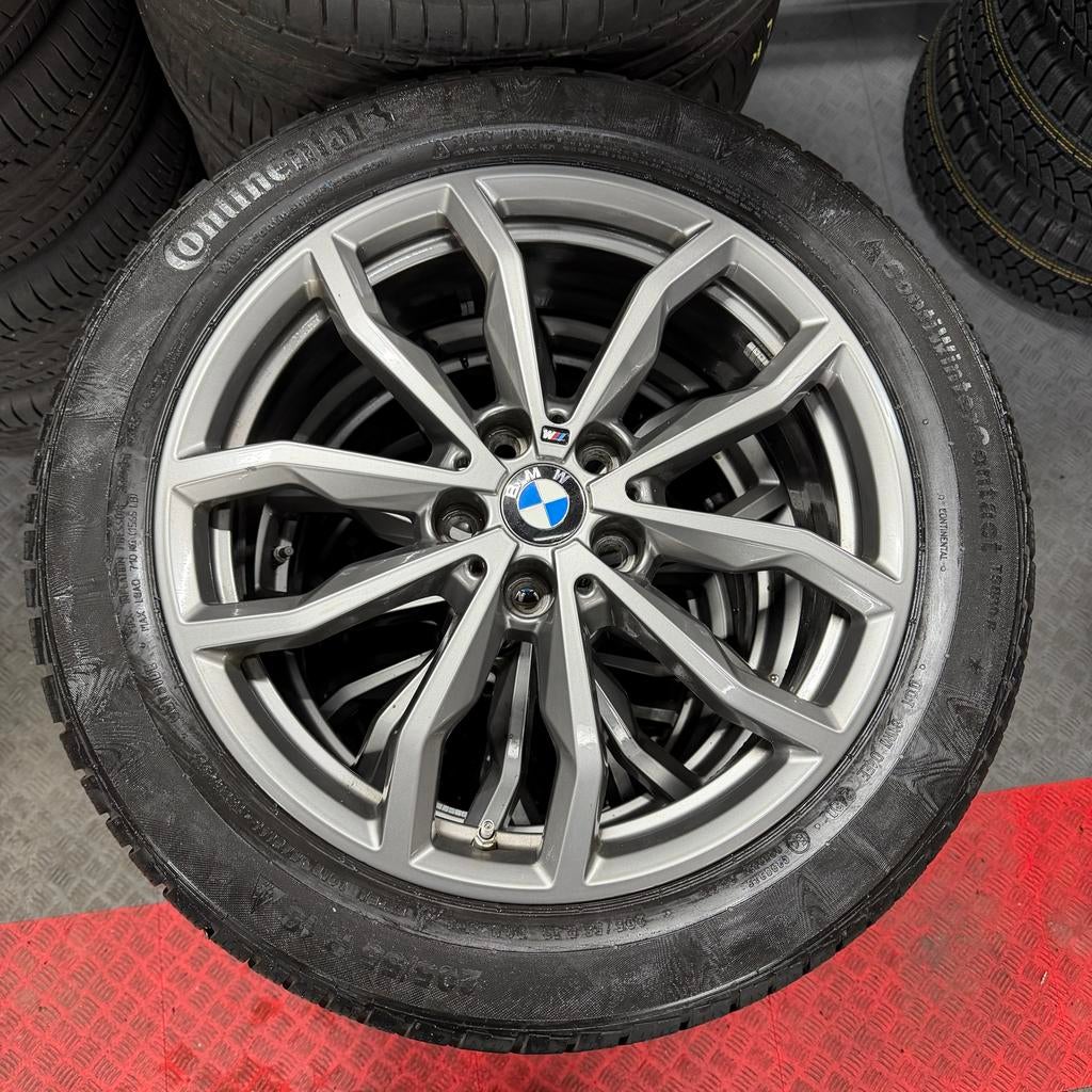 BMW X2 velgen met winter banden Aanbieding !!, Ophalen, 18 inch, Gebruikt, Banden en Velgen