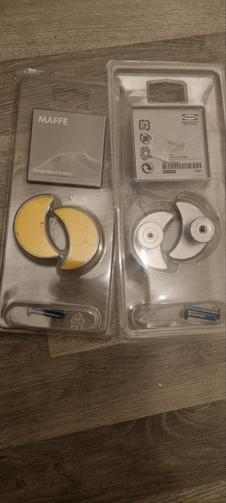 4x IKEA MAFFE Maan Handgrepen - Nieuw in Verpakking, Huis en Inrichting, Badkamer | Badkamermeubels, Minder dan 50 cm, Overige typen