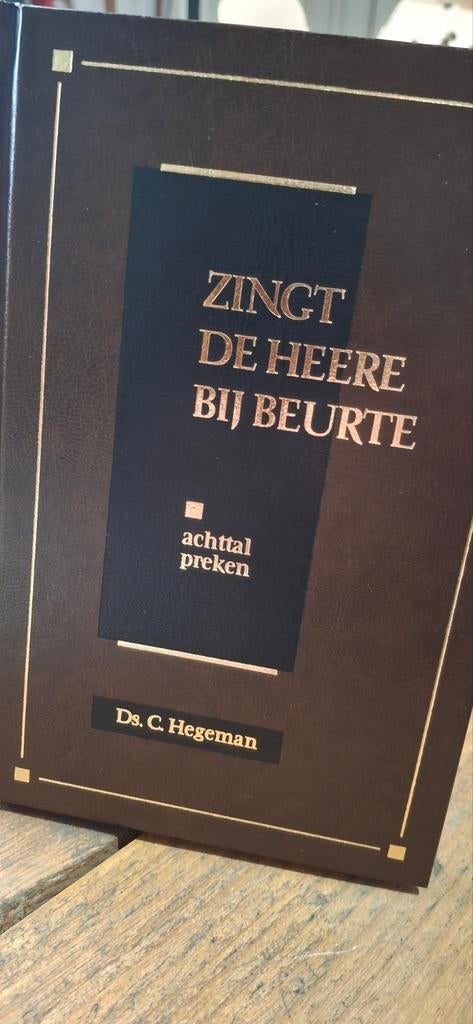 Zingt de Heere bij beurte Ds. C. Hegeman, Ophalen of Verzenden, Zo goed als nieuw, Hegeman, Christendom | Protestants