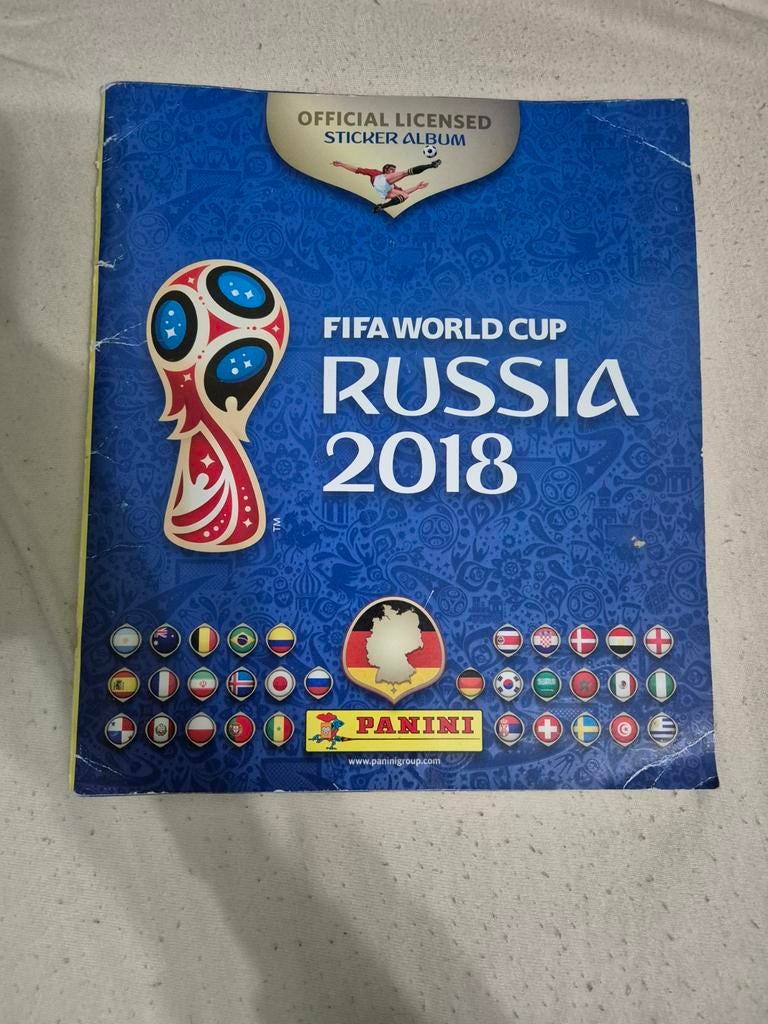 Panini FIFA World Cup Russia 2018 Sticker Album, Ophalen of Verzenden