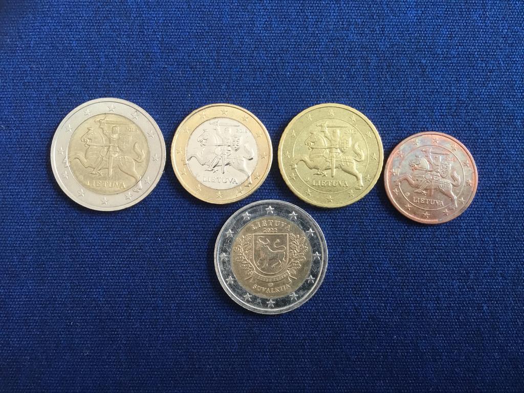 Euromunten Litouwen 2015., Postzegels en Munten, Munten | Europa | Euromunten, Ophalen of Verzenden, Overige landen, 2 euro, Setje
