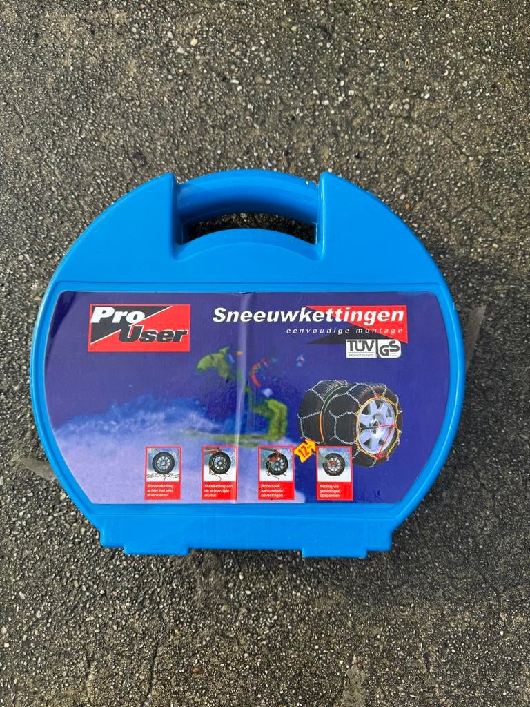 Sneeuwkettingen Pro User - Eenvoudige Montage, Auto diversen, Sneeuwkettingen, Ophalen of Verzenden, Zo goed als nieuw