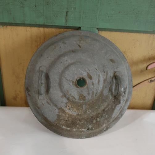 Deksel Weck ketel metaal origineel diameter 35,5 cm lamp, Antiek en Kunst, Ophalen of Verzenden