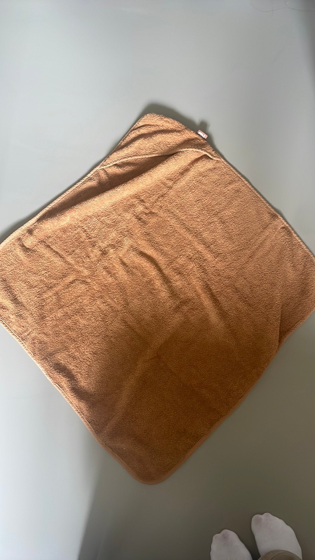 Badcape jollein camel, Ophalen of Verzenden, Zo goed als nieuw