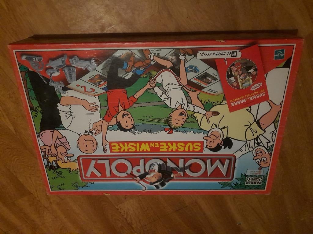 Monopoly suske en wiske, Ophalen of Verzenden, Zo goed als nieuw