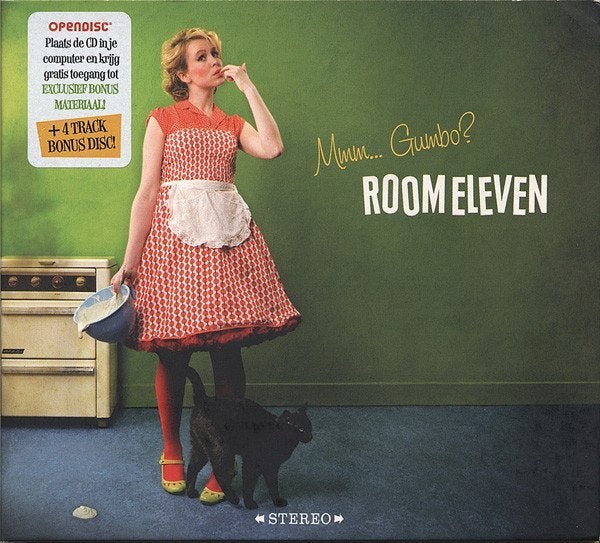 CD GESIGNEERDE CD Room Eleven Mmm... Gumbo? MET BONUS DISC, Verzenden, Zo goed als nieuw, Pop, Album