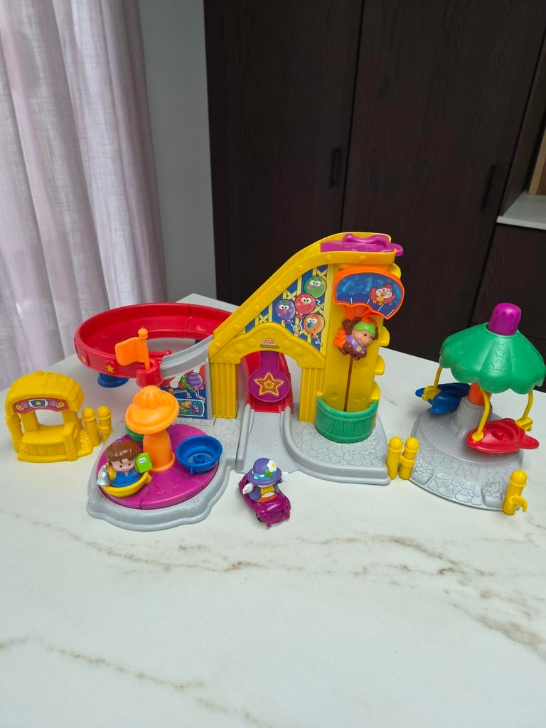 Fisher-Price Little People speelsets - Kermis en Boerderij, Kinderen en Baby's, Speelgoed | Overig, Ophalen, Gebruikt, Jongen of Meisje
