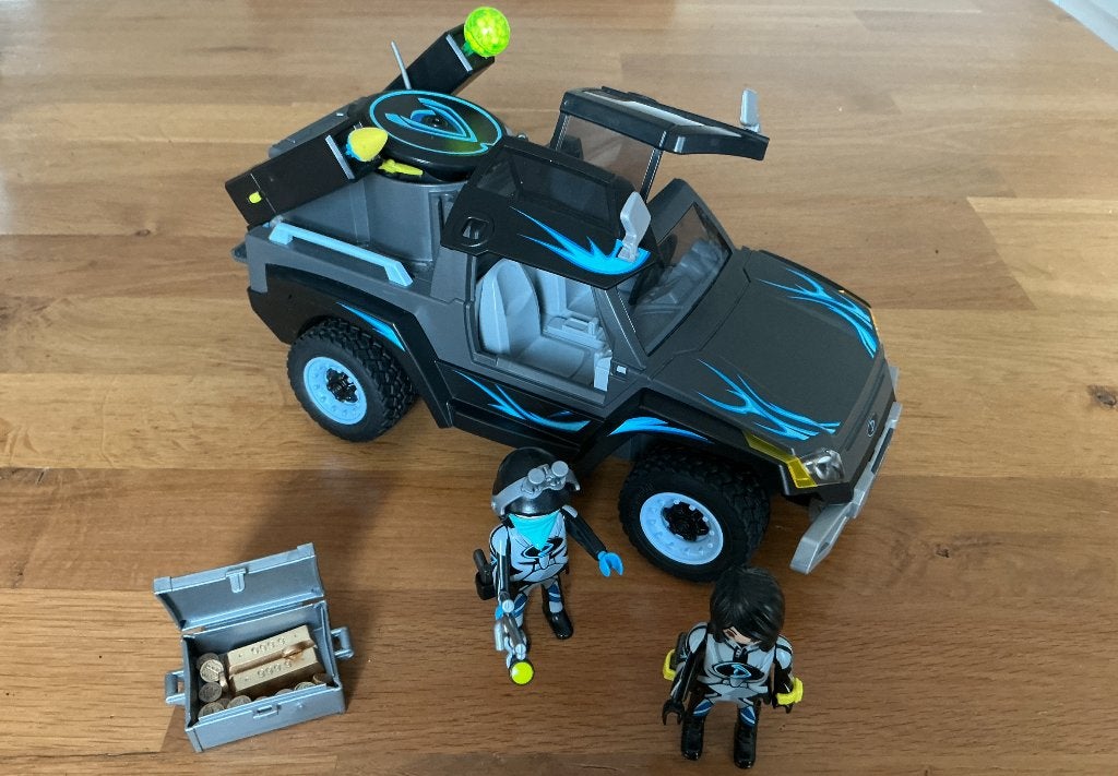 PLAYMOBIL top agents 9254 dr drone 4x4, Gebruikt, Complete set, Voertuig, Ophalen of Verzenden