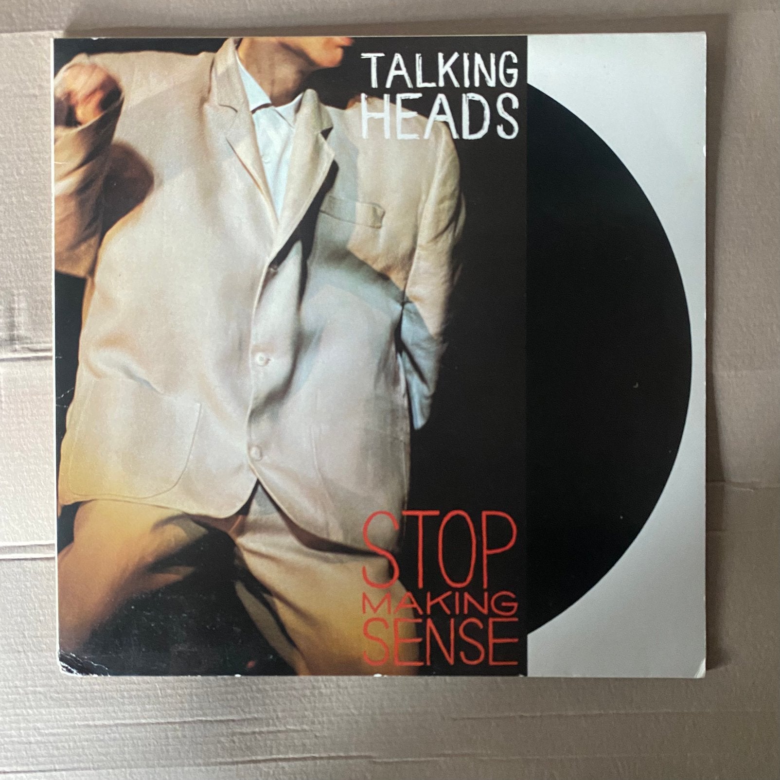 Lp - talking heads - stop making sense, Ophalen of Verzenden, Gebruikt, LP
