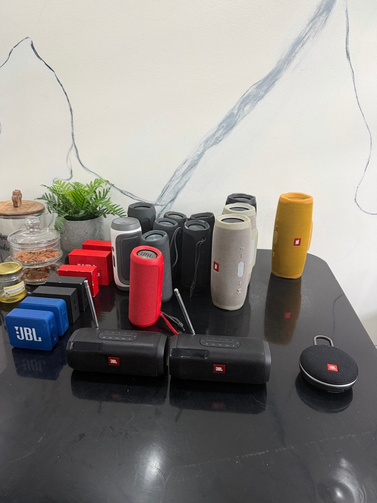 Diverse JBL Bluetooth Speakers - Charge, Flip, Clip, Audio, Tv en Foto, Luidsprekers, Ophalen, Gebruikt, JBL, Draagbare speaker