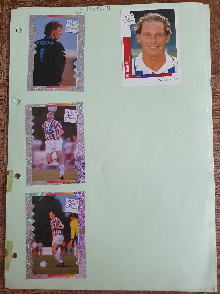 4x Panini Willem II, Verzamelen, Sportartikelen en Voetbal, Zo goed als nieuw, Poster, Plaatje of Sticker, Willem II, Ophalen of Verzenden