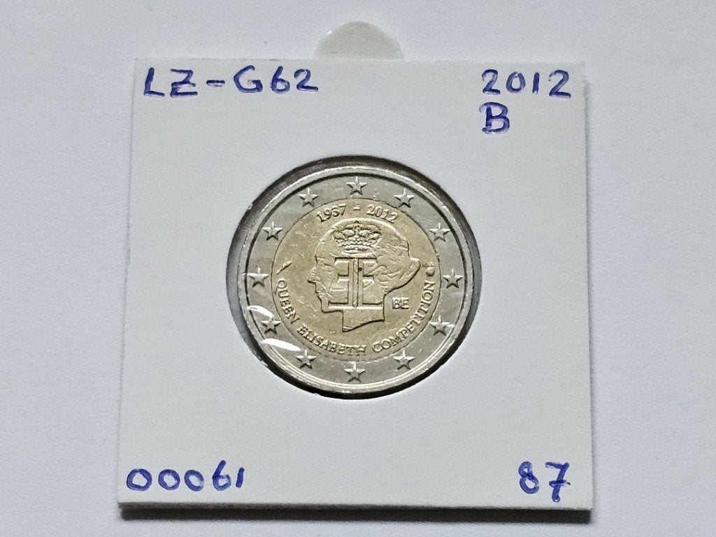 2-euromunt België (B) 2012 Herdenking LZ-G62, Postzegels en Munten, Munten | Europa | Euromunten, Ophalen of Verzenden, België