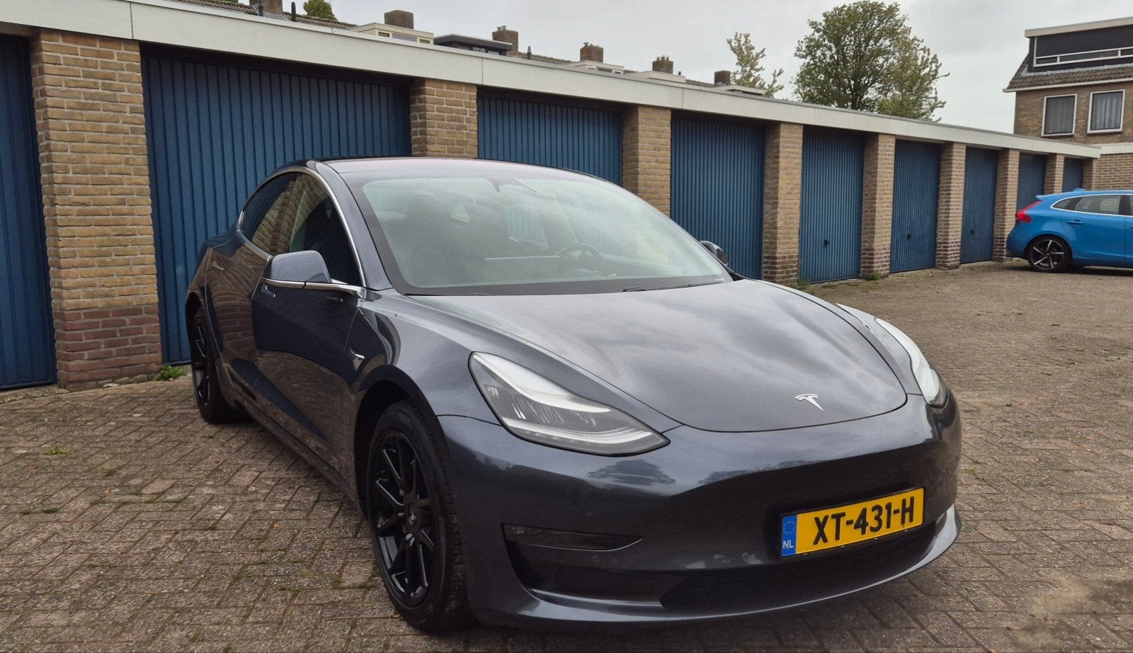 Tesla Model 3 Long Range AWD (2019) Premium, Auto's, Automaat, 1831 kg, Verwarmde buitenspiegels, Origineel Nederlands