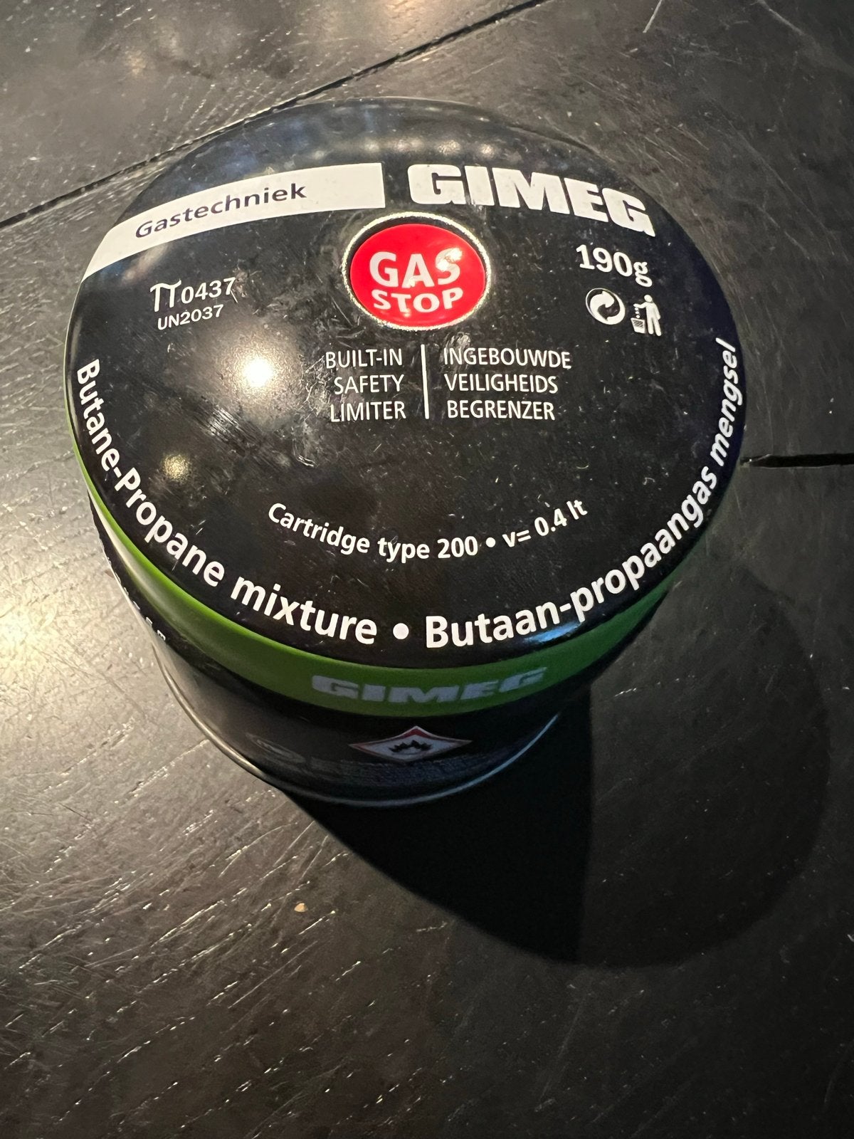 Gimeg Butaan-propaan gaspatroon 190g  X 11, Ophalen, Nieuw