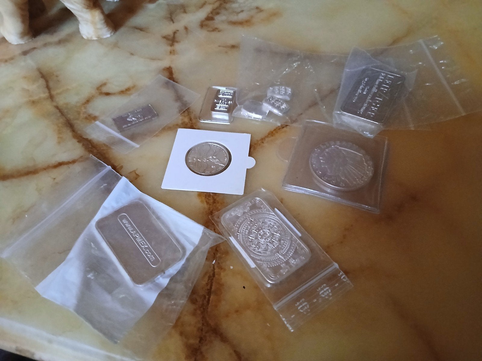 Bullion zilver, Ophalen of Verzenden, Zegels, Bonnen of Punten
