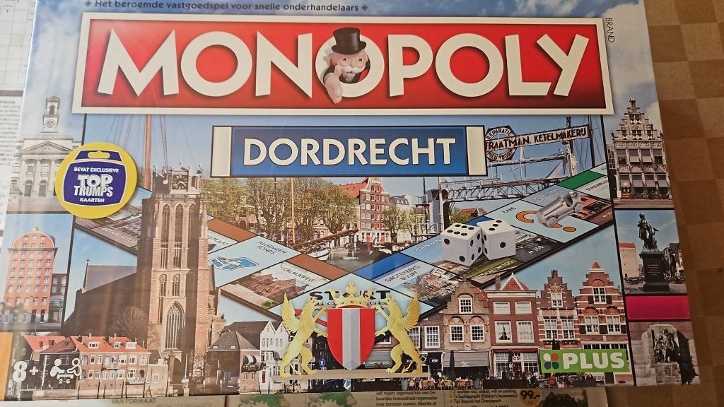 bordspel seal Monopoly Dordrecht Monopolie 2e editie, Hobby en Vrije tijd, Gezelschapsspellen | Bordspellen, Vijf spelers of meer