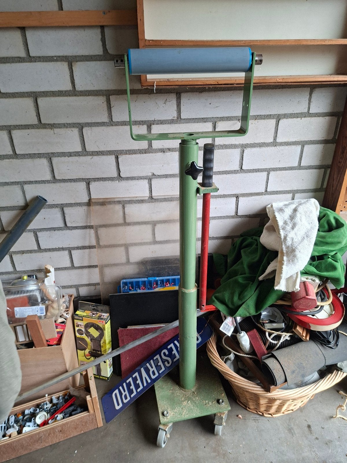 Verstelbare zaaghulp / rollenbok voor houtbewerking, Ophalen, Gebruikt, Overige typen, Overige merken
