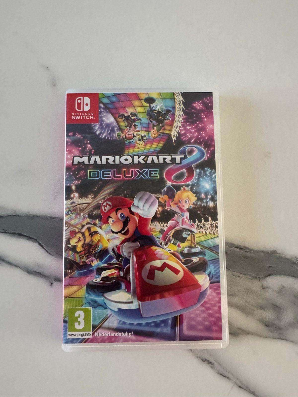 TE KOOP | Nintendo Switch: Mario Kart 8 Deluxe & Just Dance, Ophalen, Racen en Vliegen, Eén computer, Zo goed als nieuw