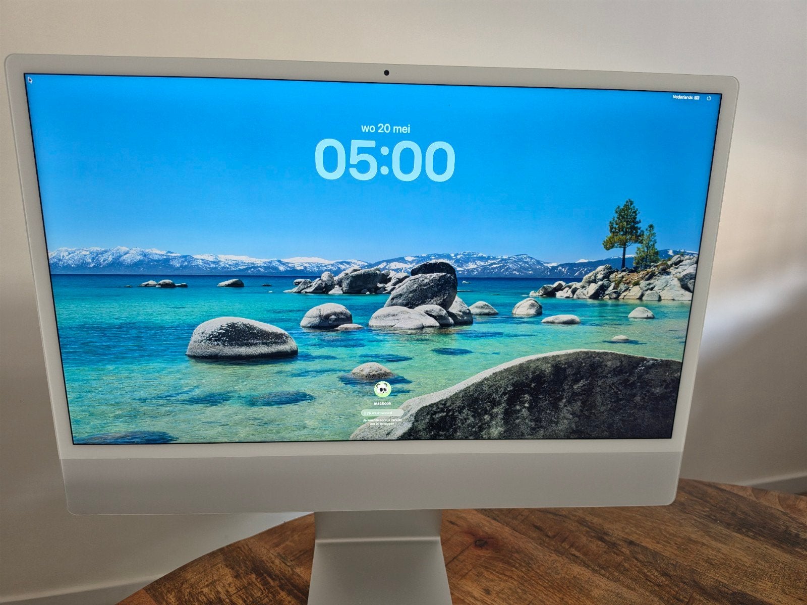 apple imac 24 inch 256gb M1 versie  compleet, Ophalen of Verzenden, Zo goed als nieuw, IMac, 3 tot 4 Ghz