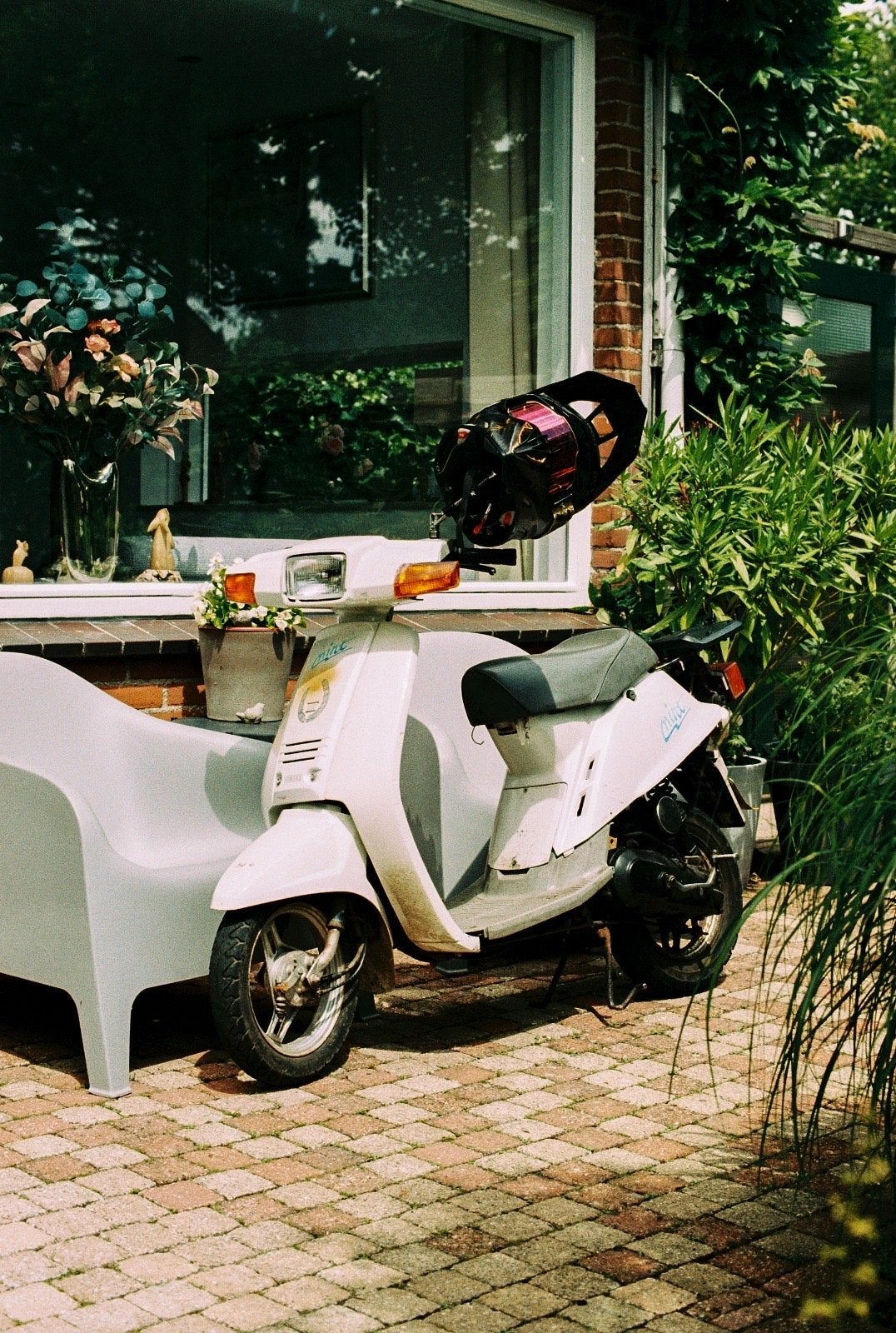 Yamaha Mint SH50ED 1986 - Op brom kenteken, 54km/u top, Fietsen en Brommers, Tweetakt, Gebruikt, Overige modellen, Maximaal 45 km/u