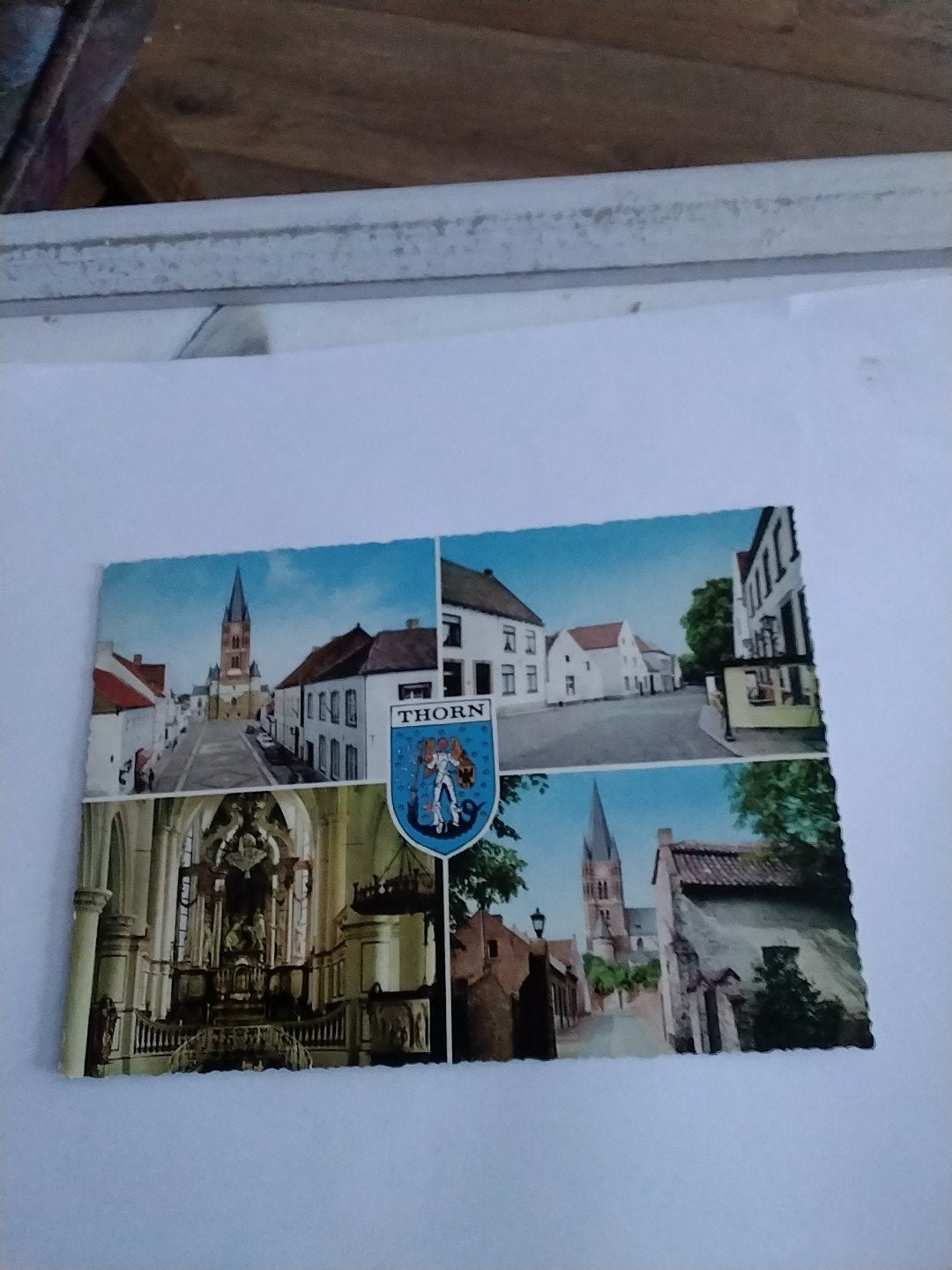 Oude Ansichtkaart Thorn, Limburg - Gelopen met postzegel, Ophalen of Verzenden