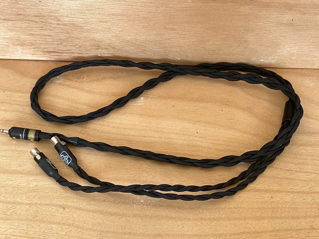 Forza AudioWorks Noir Hybrid HPC 1,5m – Audeze / Meze, Ophalen of Verzenden, Gebruikt, Minder dan 2 meter, Overige kabels