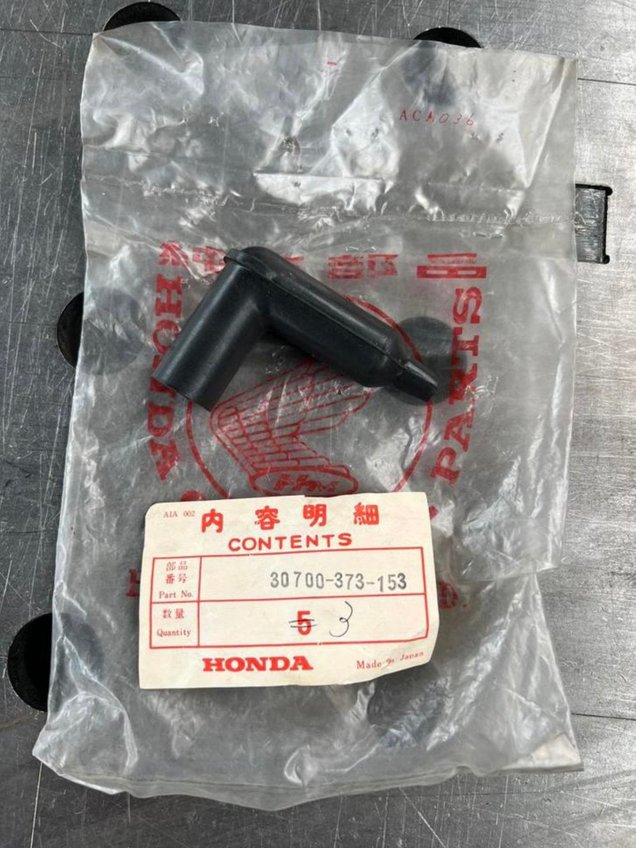 Honda cr125 cr250 1973 1974 bougiedop, Motoren, Ophalen of Verzenden