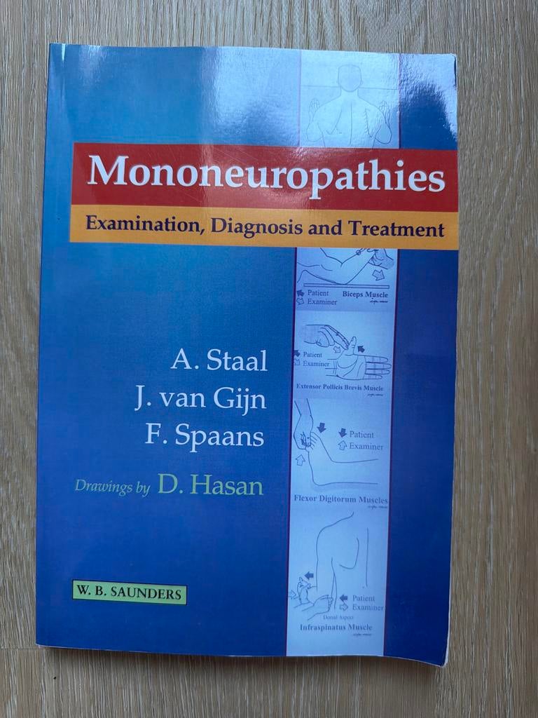 Mononeuropathies: Onderzoek, Diagnose en Behandeling, Ophalen of Verzenden, Beta, Zo goed als nieuw, HBO
