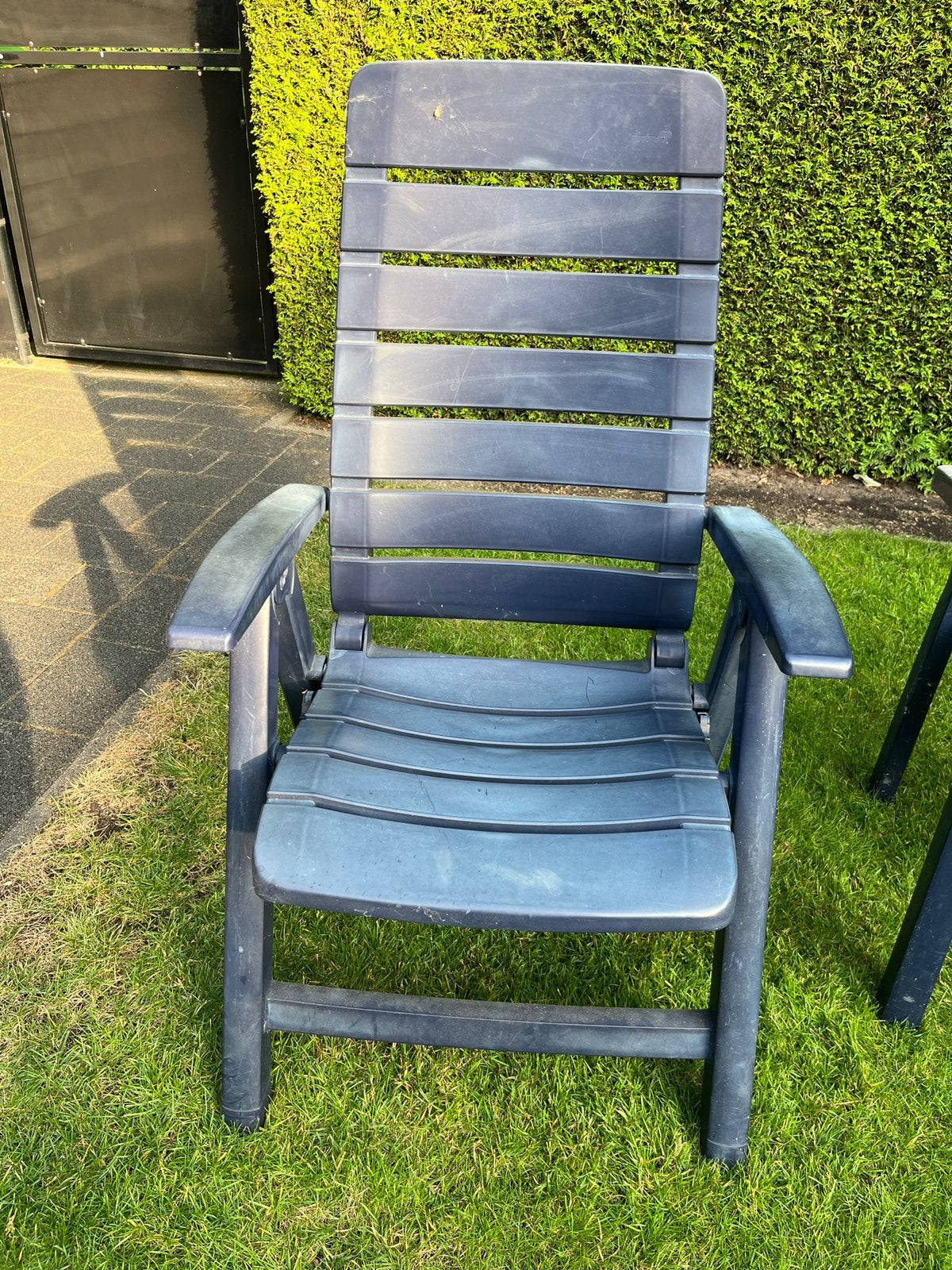 Gratis Hartman verstelbare tuinstoelen, Ophalen, Gebruikt, Kunststof, Verstelbaar