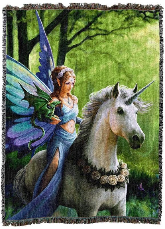 Anne Stokes - Wandtapijten 183x137cm Nieuw 100% Katoen Sale, Ophalen of Verzenden, Nieuw, Rechthoekig, 50 tot 100 cm