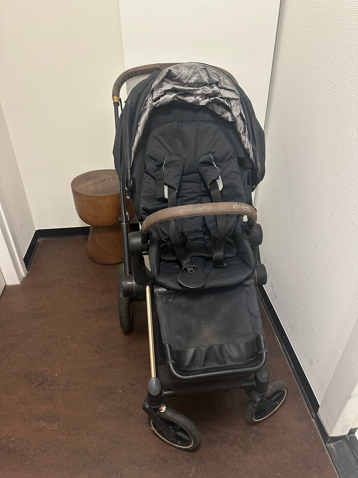 Cybex Priam kinderwagen met reiswieg, Overige merken, Gebruikt, Ophalen of Verzenden, Combiwagen