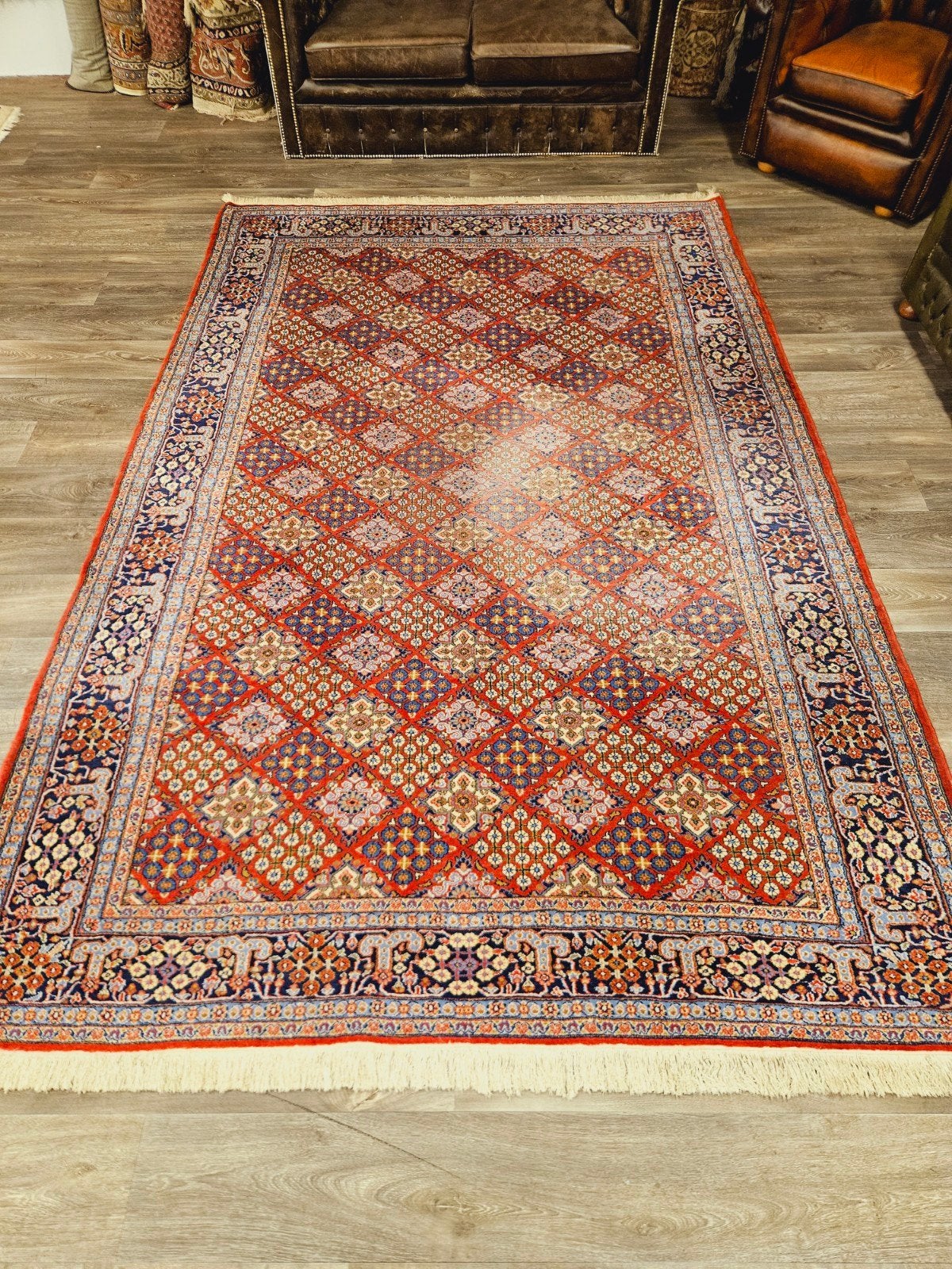 Perzisch Handgeknoopt Tapijt. Prachtige kleuren en patronen!, Huis en Inrichting, Stoffering | Tapijten en Kleden, Perzisch, 200 cm of meer