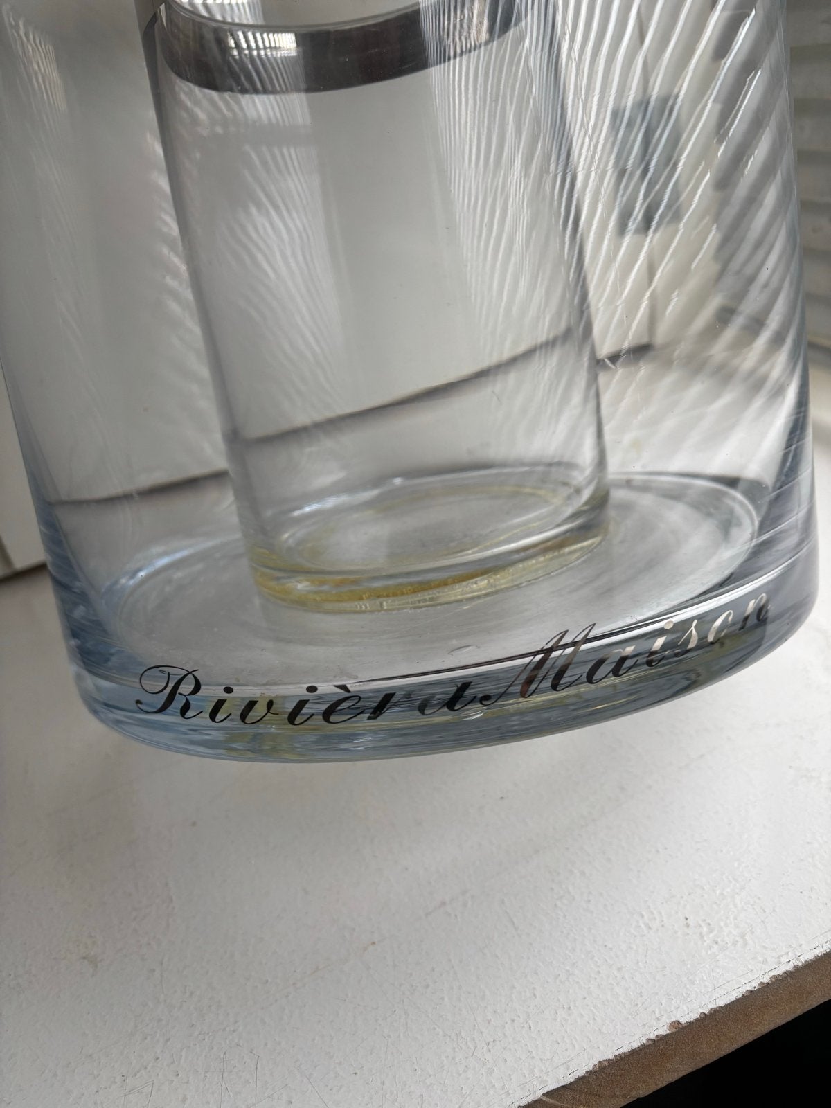 Riviera Maison Double Hurricane Windlicht, Ophalen, Overige kleuren, Minder dan 50 cm, Glas