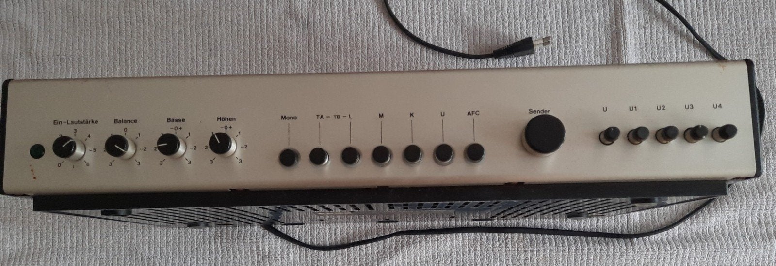 Vintage ITT Schaub-Lorenz Stereo 2000 Electronic jaren '70, Ophalen, Gebruikt, Radio