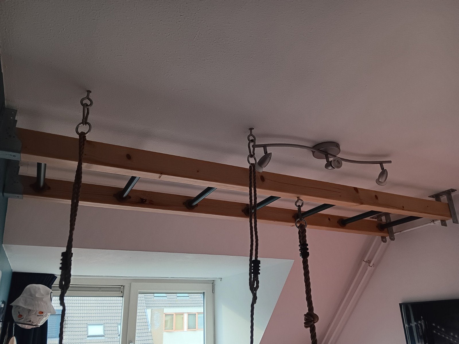 Monkeybar + Trapeze en Klimtouw, Ophalen, Overige typen, Nieuw, Minder dan 100 cm
