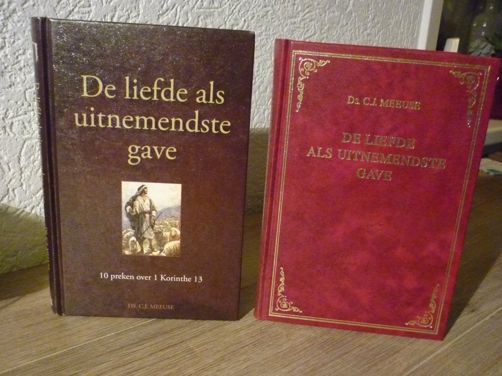 Ds. C.J. Meeuse - De liefde als uitnemende gave, Ophalen of Verzenden, Zo goed als nieuw, Christendom | Protestants