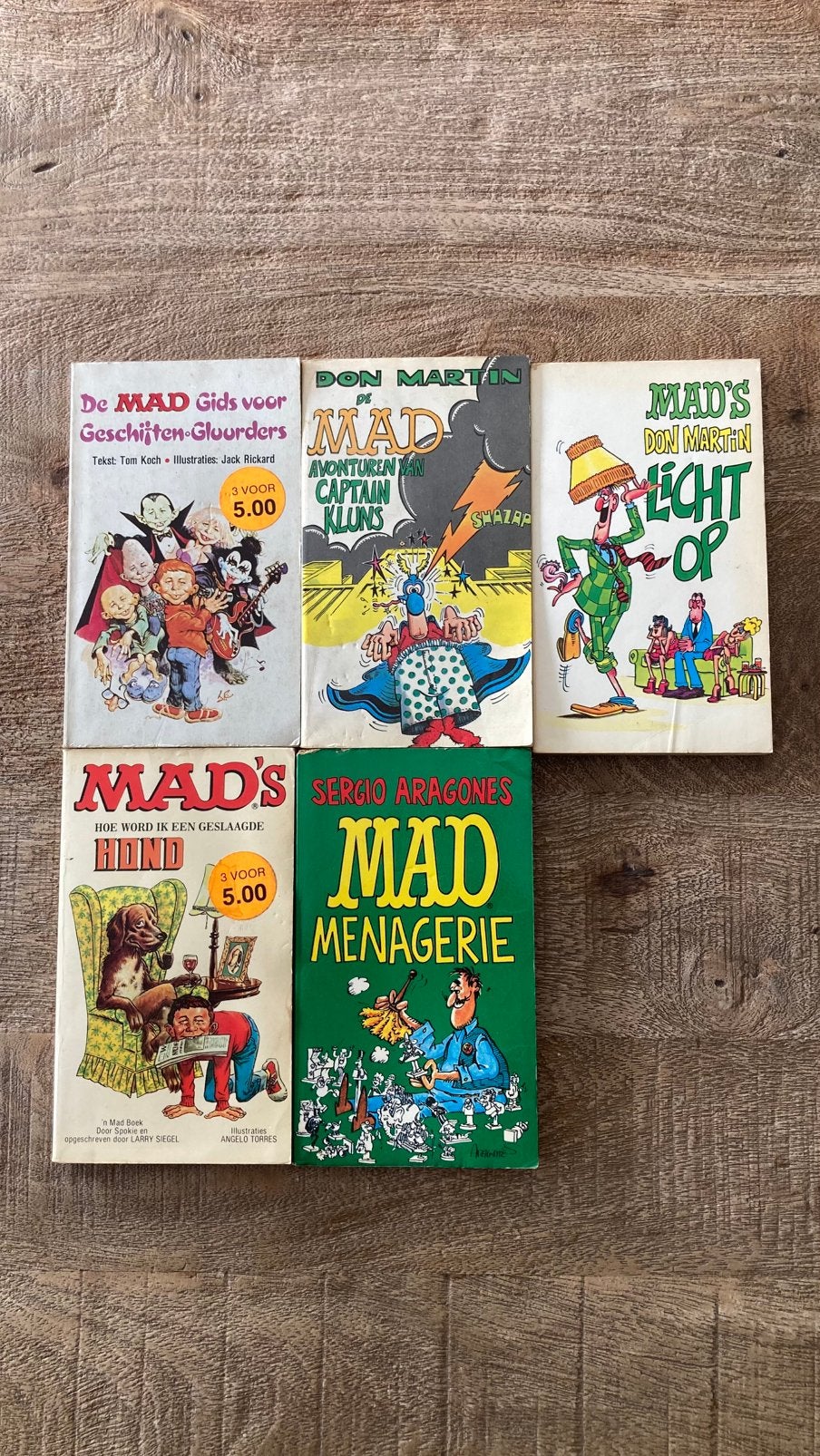 MAD paperback NL, Meerdere comics, Ophalen of Verzenden, Gelezen, Europa