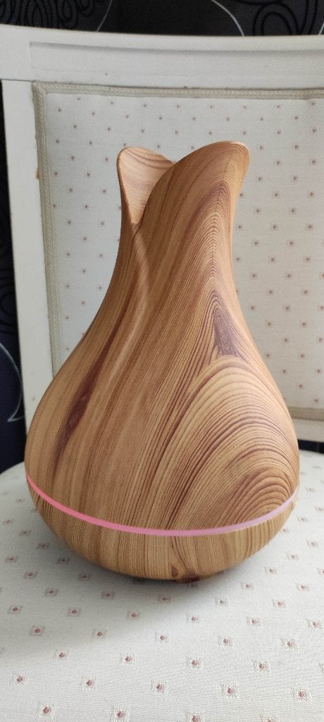 Aroma Diffuser - Light Wood Look, Ophalen, Zo goed als nieuw, Luchtreiniger
